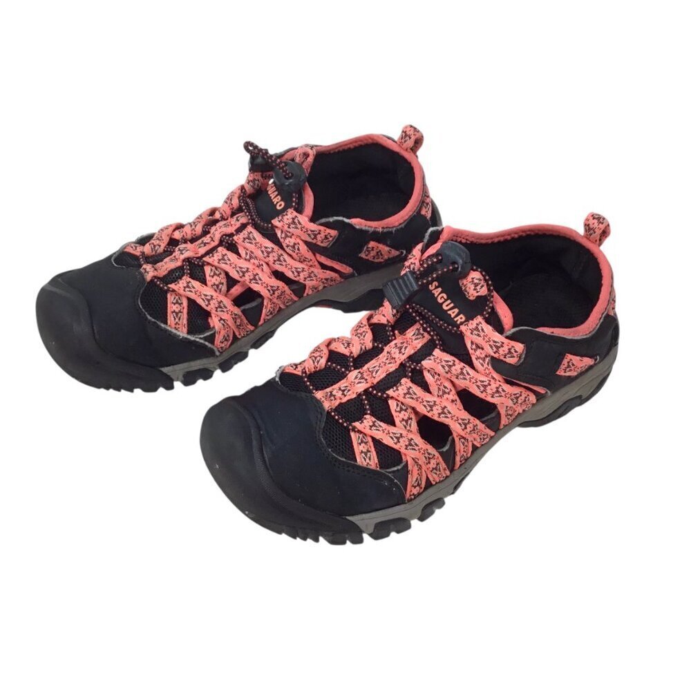Saguaro Outdoor Hiking Trail Water Shoes Sandals Size 37 or 7 Lightweight Adj